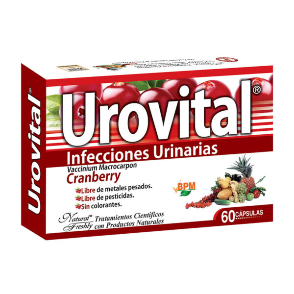 Urovital Cramberry Blister 60 Capsulas