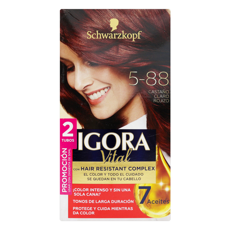 Igora Vital Kit 5-88 2 Tubos Castaño Claro Precio Especial