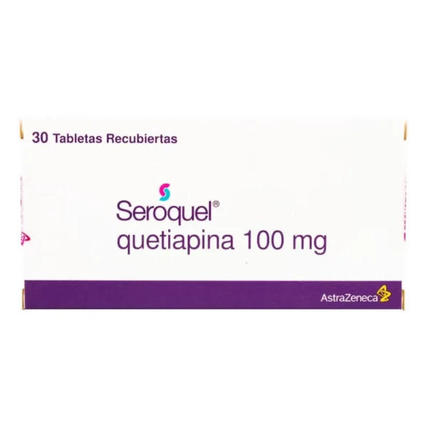 seroquel 100mg 30 tabletas