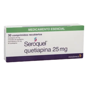 seroquel 25 mg 30 tabletas