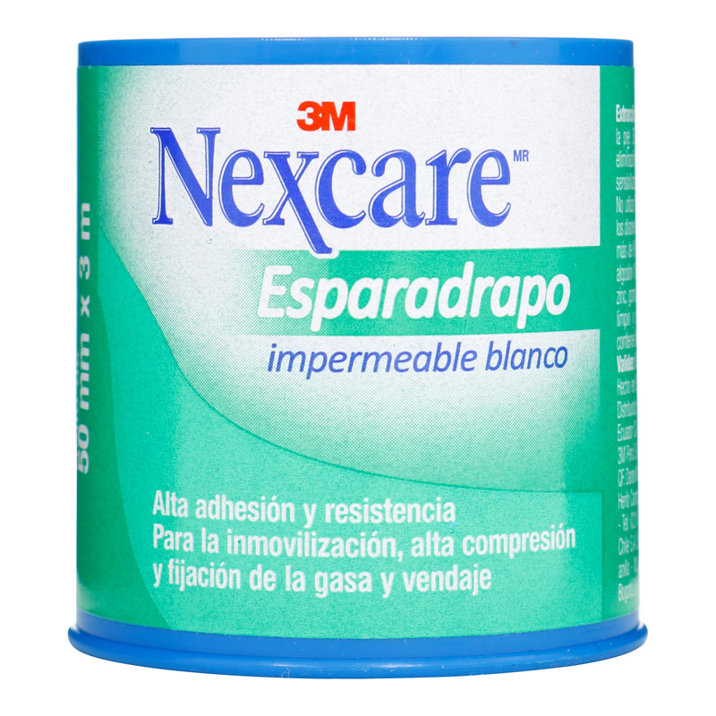 Esparadrapo Nexcare Impermeable Blanco 50×3