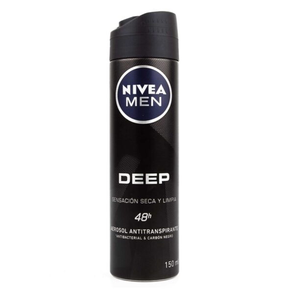 Desodorante Nivea Men Deep Aerosol 150 Ml