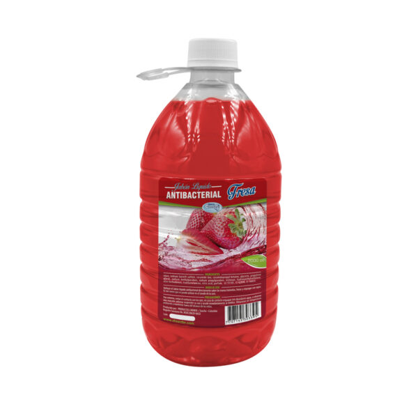 Jabon Liquido Antibacterial Chenier Fresa 2000 Ml