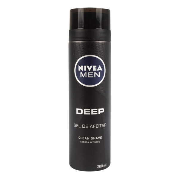 Gel De Afeitar Antibacterial Nivea Deep Men 200ml