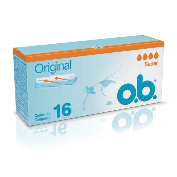 Tampon Ob Siempre Libre Original Super 16 Unidades