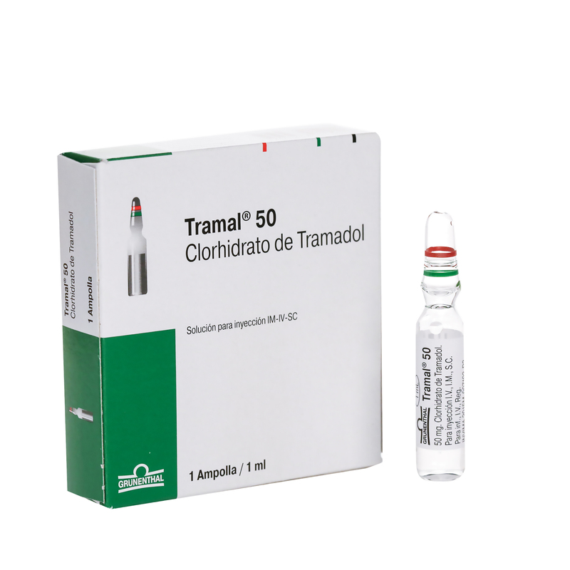 Tramal 50 Mg/1 Ml X 1 Ampolla