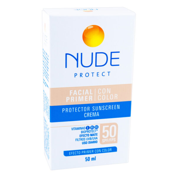 Protextor Nude Spf 50 Facial Color Biopro 50 Ml