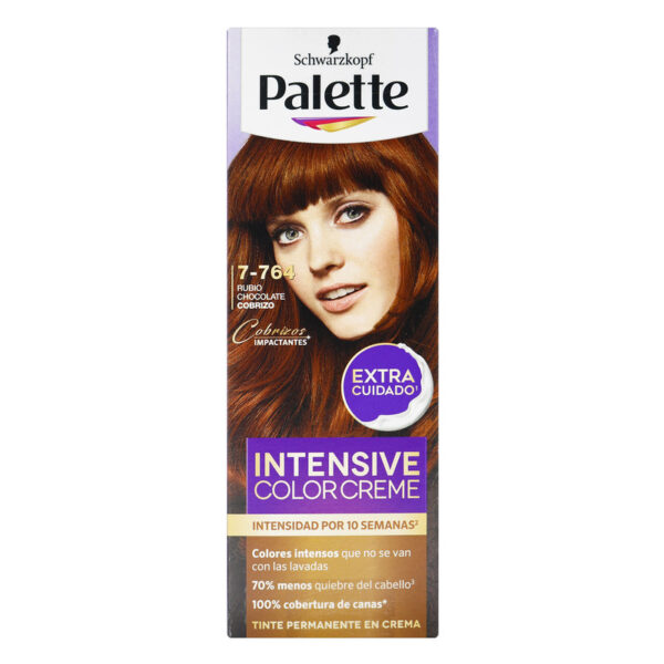 Palette Color Crema Tubo 7 764 Rubio Chocolate Cobrizo