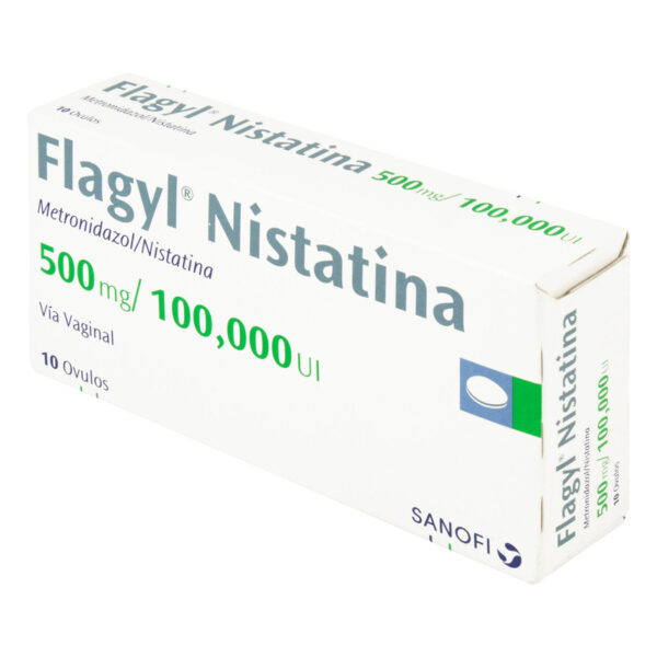 Flagyl Nistatina 500 Mg 10 Ovulos