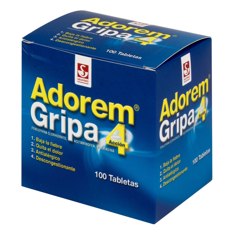 Adorem Gripa 100  Tabletas