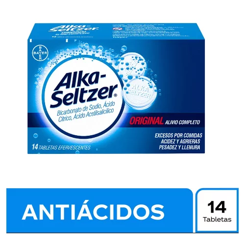 Alka Seltzer 14 Tabletas