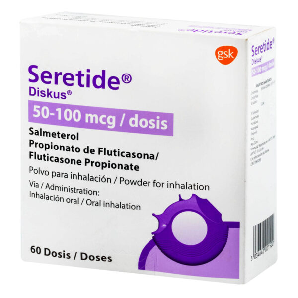 Seretide Dis.50/100mc 60 Dosis