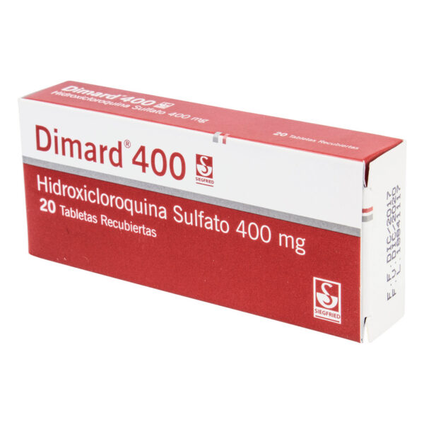 Dimard 400 Mg 20 Tabletas