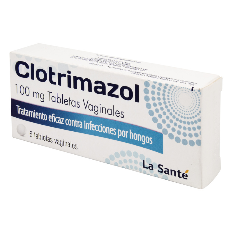 Clotrimazol 100 Mg 6 Tabletas Vaginales Ls