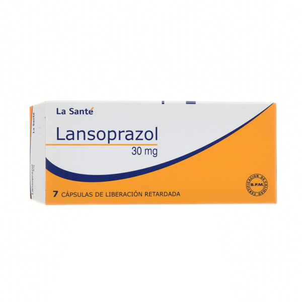 Lansoprazol 30 Mg 7 Capsulas Ls