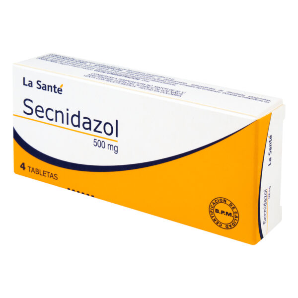 Secnidazol 500 Mg 4 Tabletas Ls