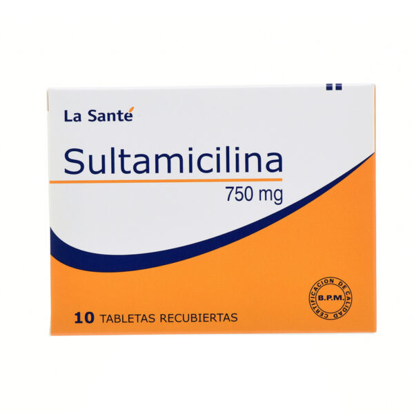 Sultamicilina 375 Mg 10 Tabletas Ls