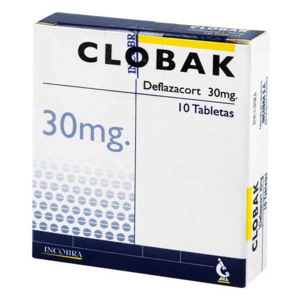 Clobak 30 Mg 10 Tabletas
