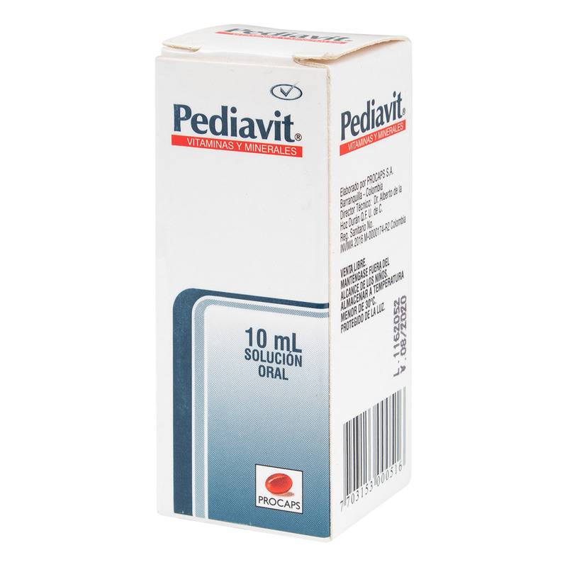 Pediavit Gotas Frasco X 10 Ml