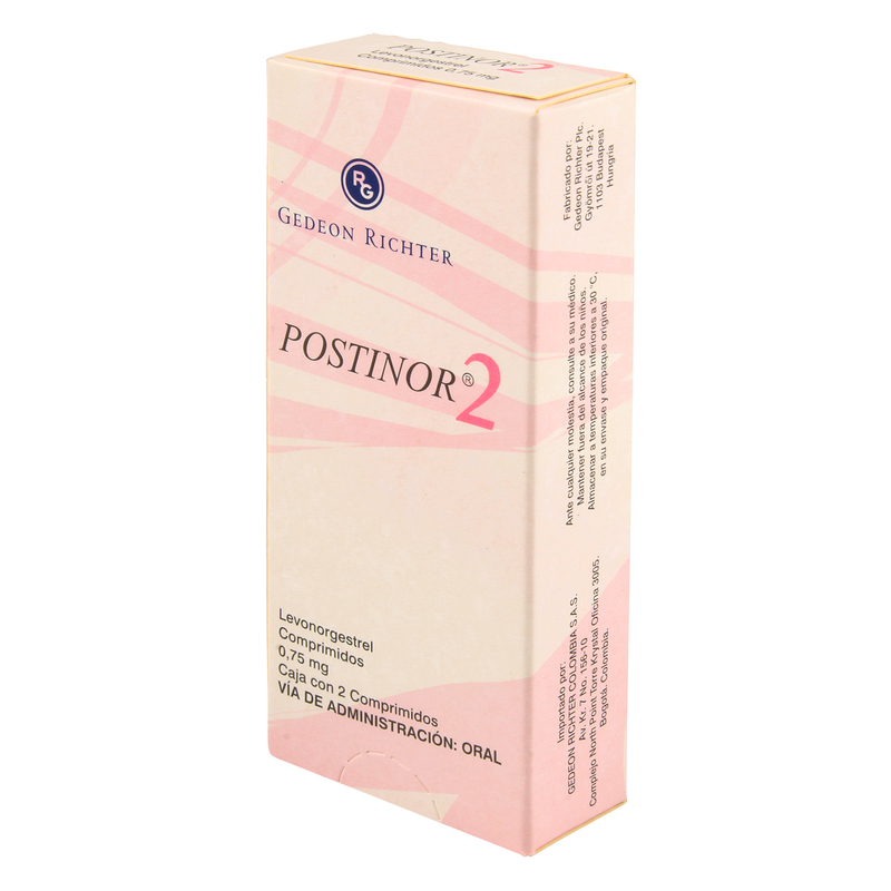 Postinor 2 Tabletas