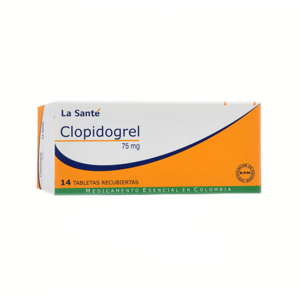 Clopidogrel 75 Mg 14 Tabletas Ls