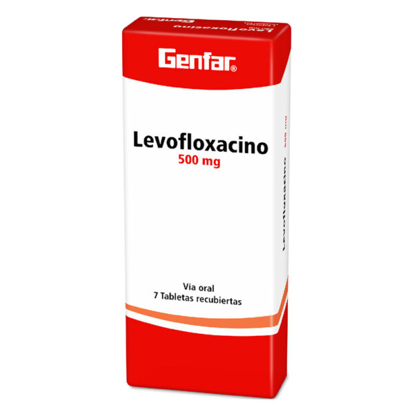 Levofloxacino 500 Mg 7 Tabletas Gf