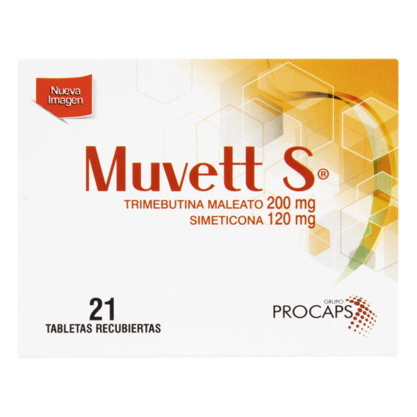 Muvett S 200/120 Mg 21 Tabletas