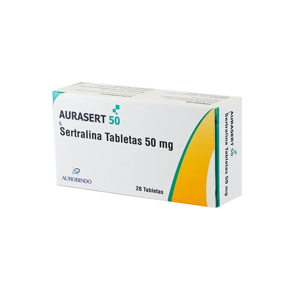 Aurasert 50 Mg 28 Tabletas