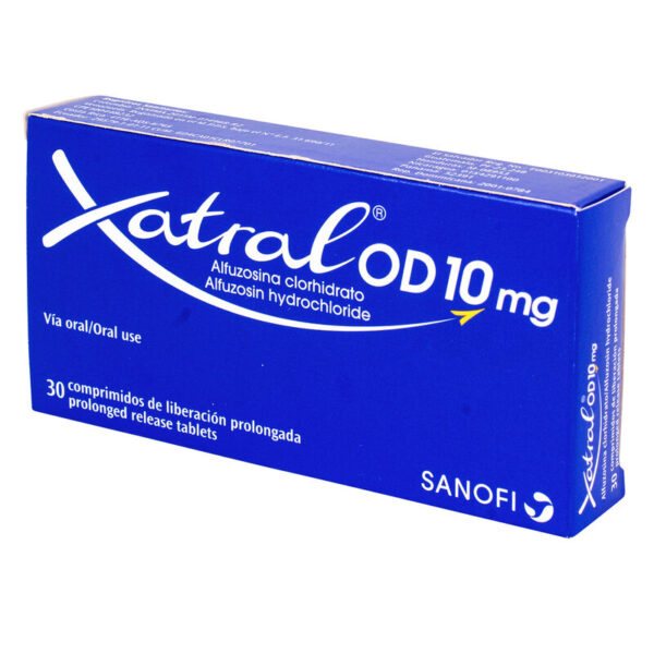 Xatral Od 10 Mg 30 Tabletas