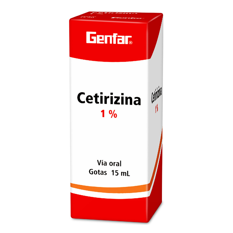 Cetirizina Gotas 15 Ml Gf