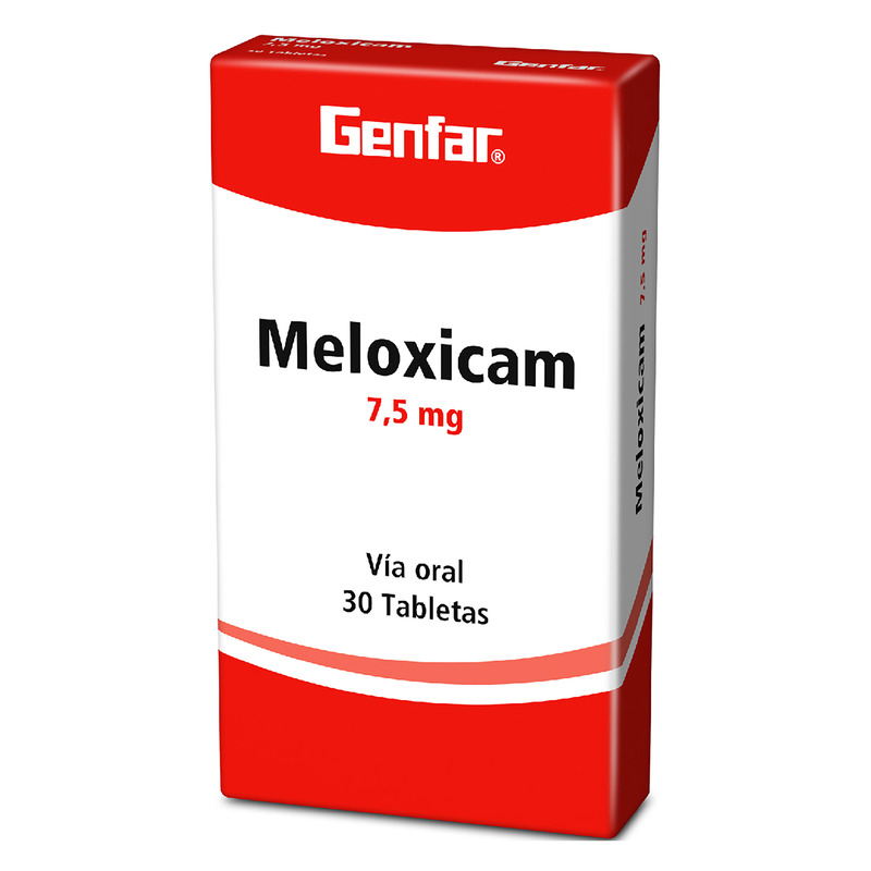 Meloxicam 7.5 Mg 30 Tabletas Gf