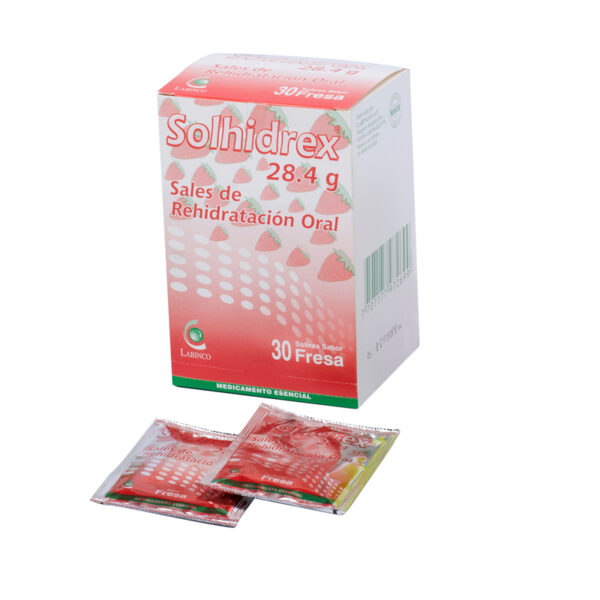 Solhidrex Sabor Fresa 30 Sobres