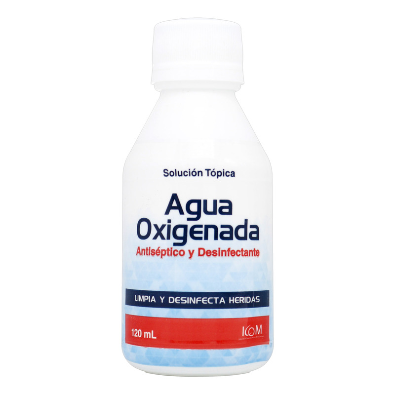 Agua Oxigenada 120 Ml Icom