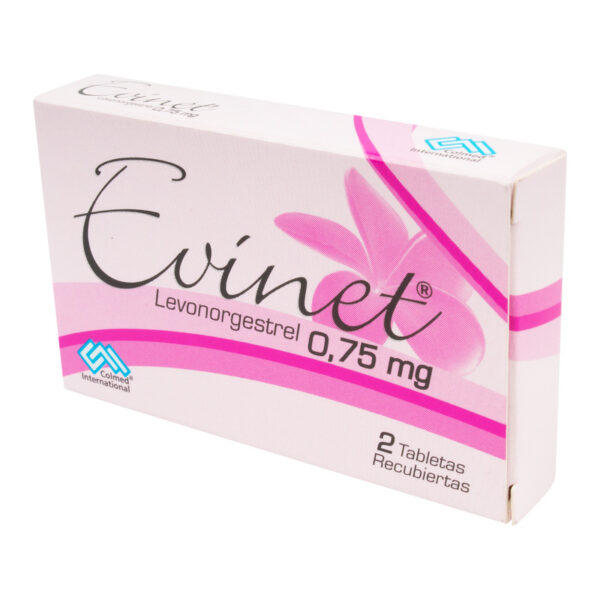 Evinet 0.75 Mg 2 Tabletas