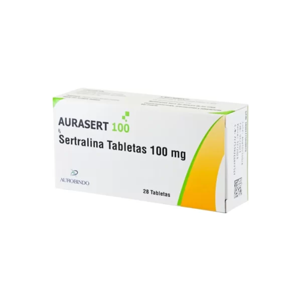 Aurasert 100 Mg 28 Tabletas