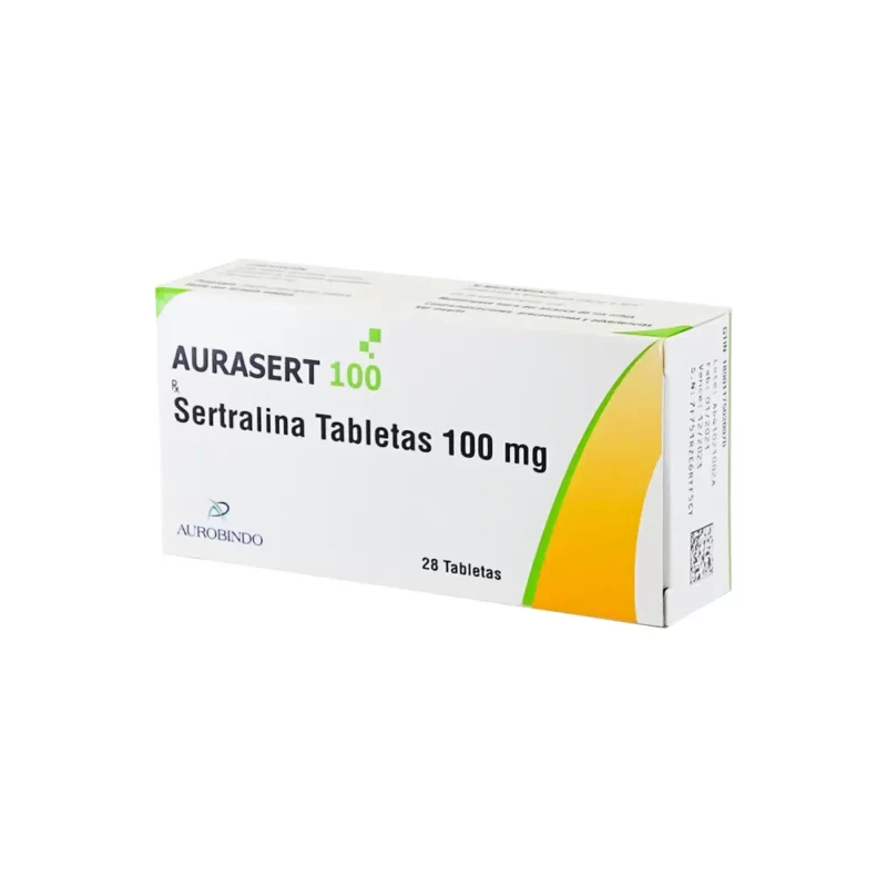 Aurasert 100 Mg 28 Tabletas