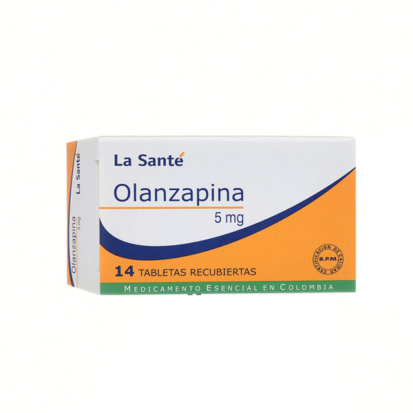 Olanzapina 5 Mg 14 Tabletas Ls
