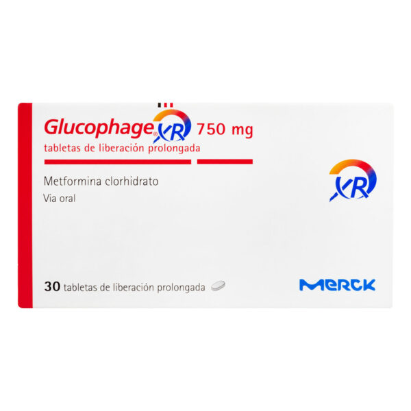 Glucophage Xr 750 Mg 30 Tabletas