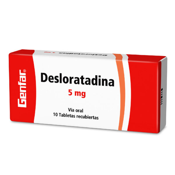 Desloratadina 5 Mg 10 Tabletas Gf