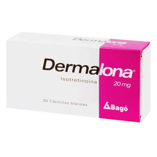 Dermalona 20 Mg 30 Capsulas