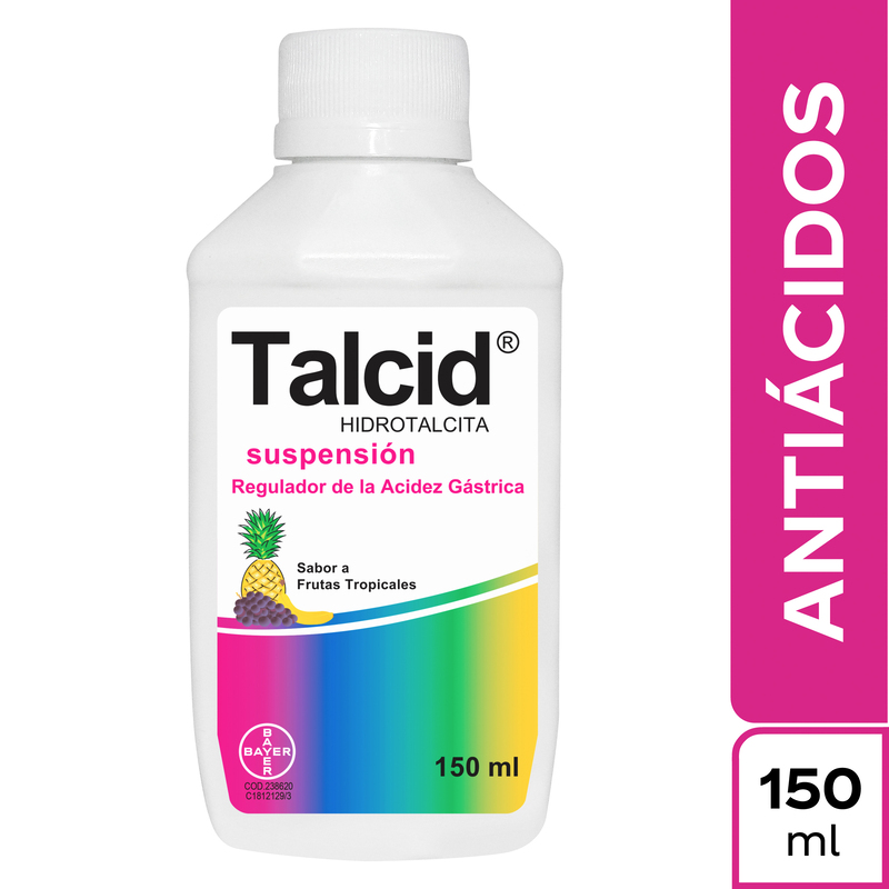 Talcid Suspension Frutas Trop.150 Ml