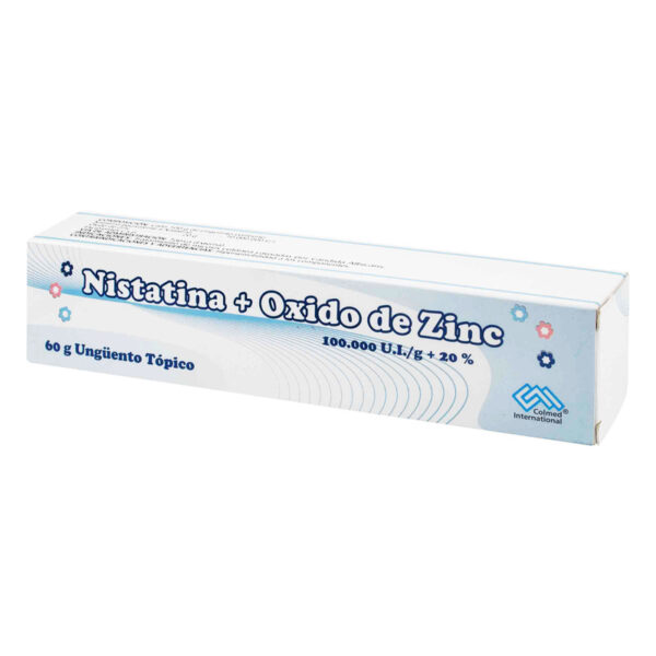 Nistatina + Oxido De Zinc 60 Gr Pc