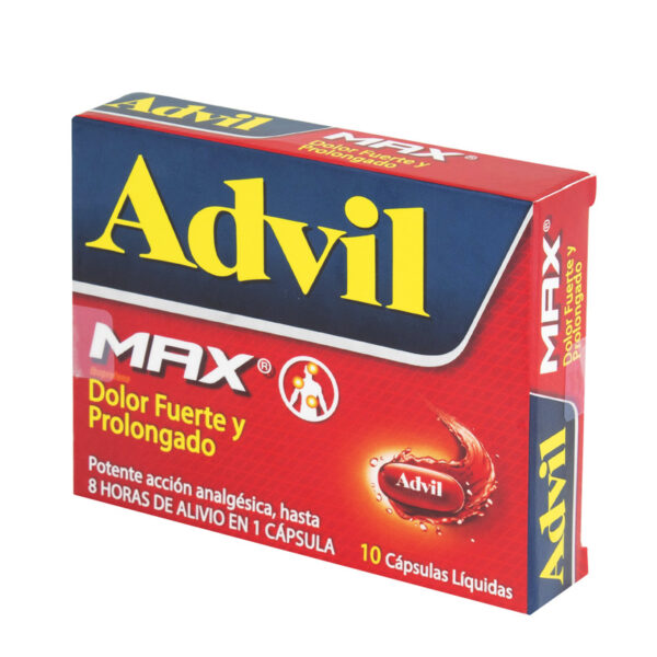 Advil Max 10 Capsulas