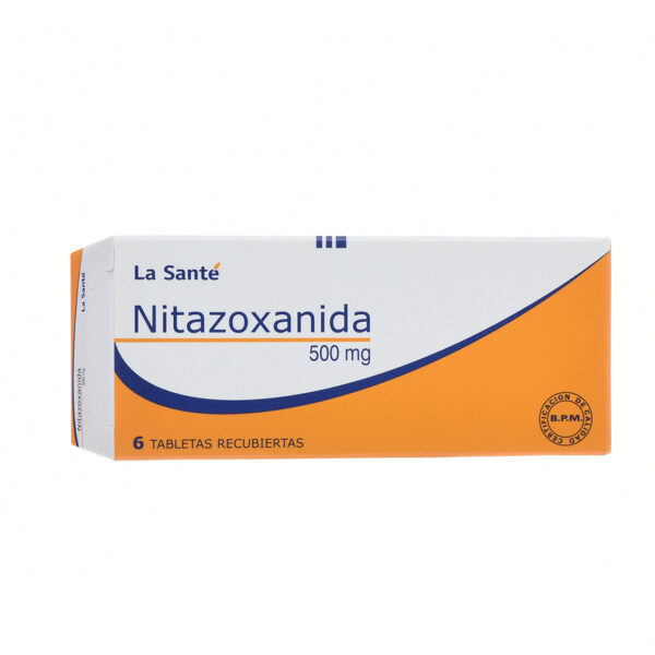 Nitazoxanida 500 Mg 6 Tabletas Ls
