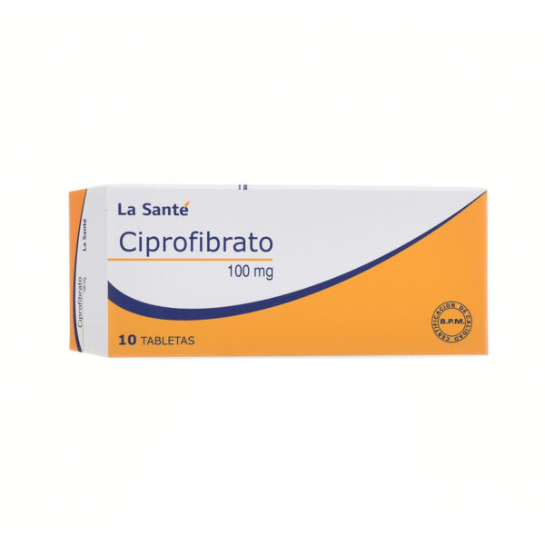 Ciprofibrato 100 Mg 10 Tabletas Ls