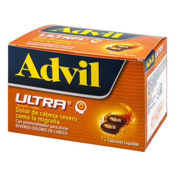 Advil Ultra 72 Capsulas