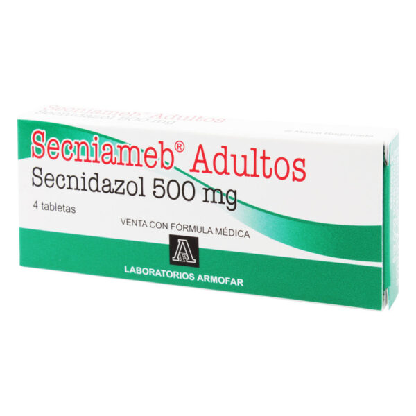 Secniameb Adultos 500 Miligramos 4 Tabletas
