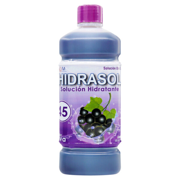 Hidrasol 45 Uva 500 Ml Suero Oral Icom