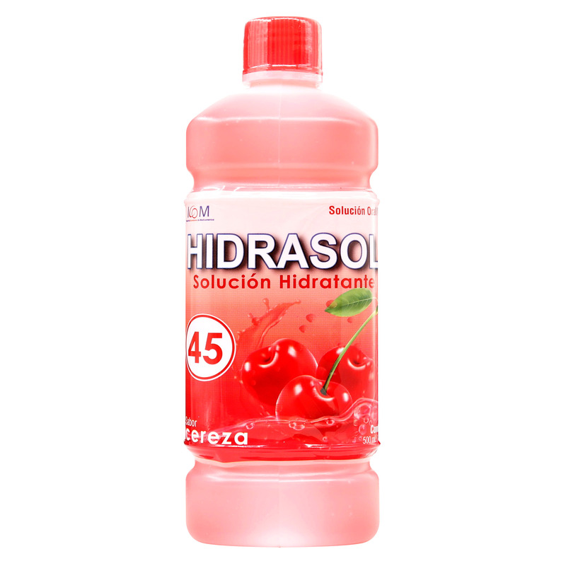 Hidrasol 45 Cereza 500 Ml Suero Oral Icom