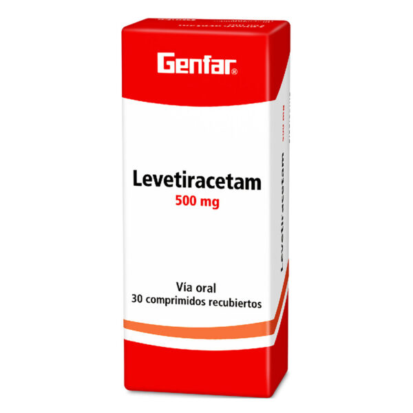 Levetiracetam 500 Mg 30 Tabletas Gf